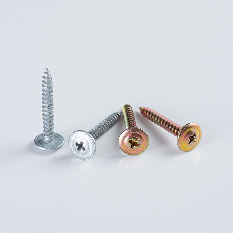 8-15x12-32 Yellow Zinc Plated / Class 3 (BUTTON Z/Y / CL3) Phillips Button Head Sharp Point Screw