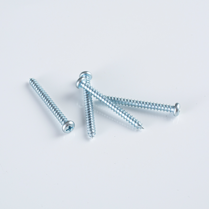 8G x 3/8-2 ZINC Cross Phillips Pan Head Self-Tapping Screw