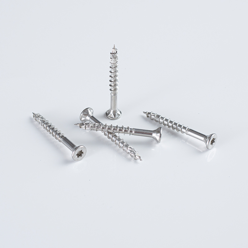 8-10×20-45 SS304 Double Countersunk Torx Drive Self-Tapping Wood Screw
