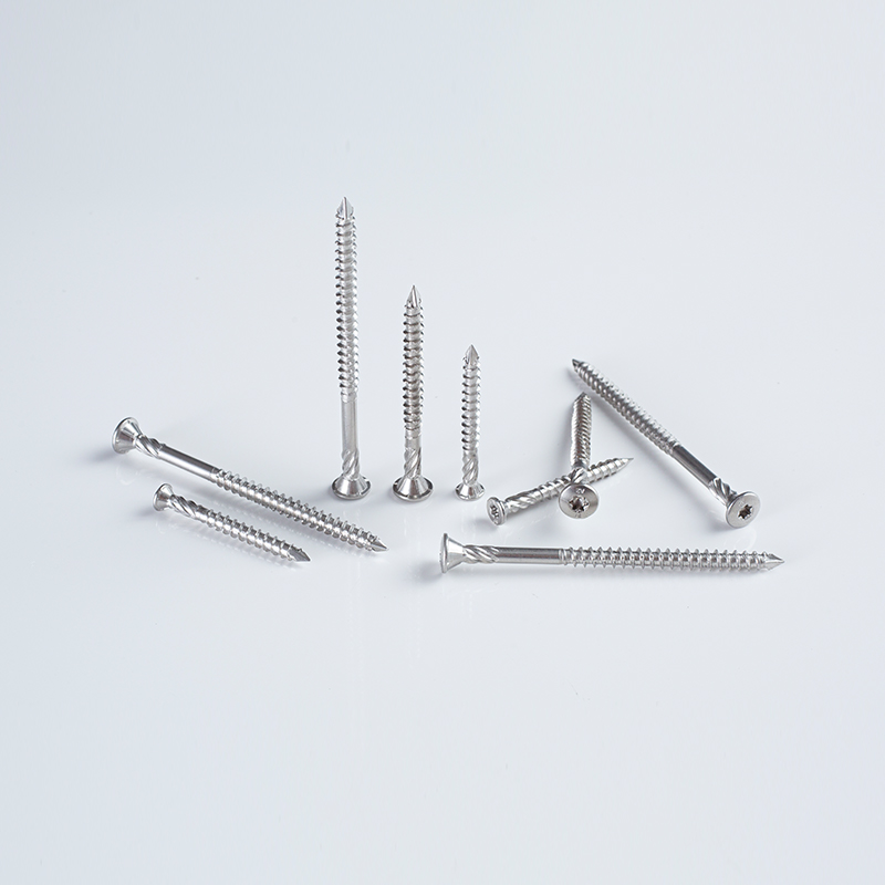12G×65-90 T25 A2 SS304 Large Truss Head Torx Drive Nail Point Screw