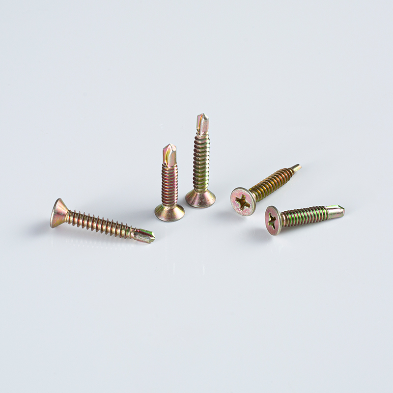 10-24x25-65 Zinc Yellow Countersunk Head Self-drilling Screw