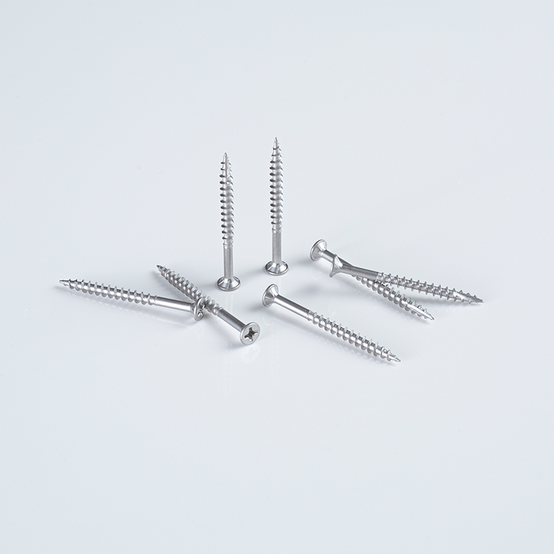 3.8×65 S410 White Passivated T17 Fine Thread Screw