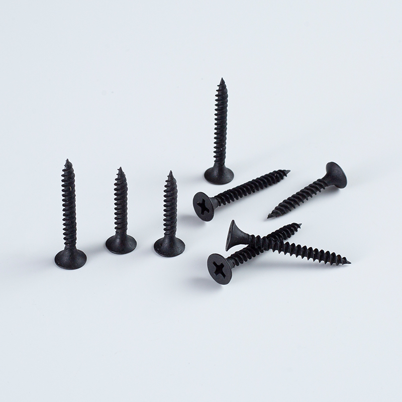 6-18×25 Black Phosphate Phillips Bugle Head Drywall Screws