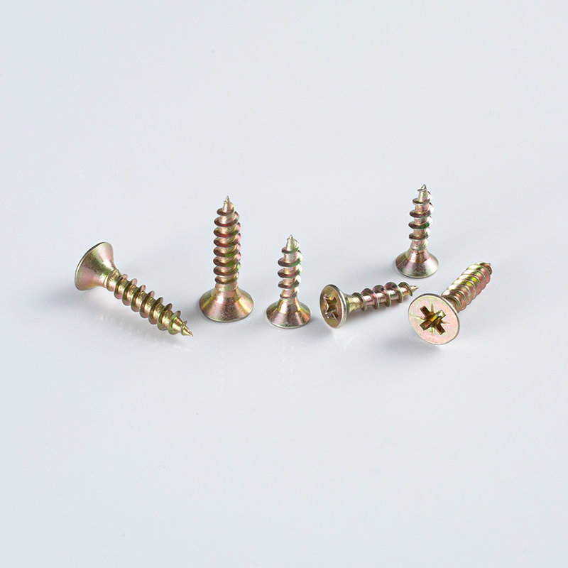 Demi Countersunk Double Color Taper Fiber Board Screw 4.0×16-70 (Full Thread)