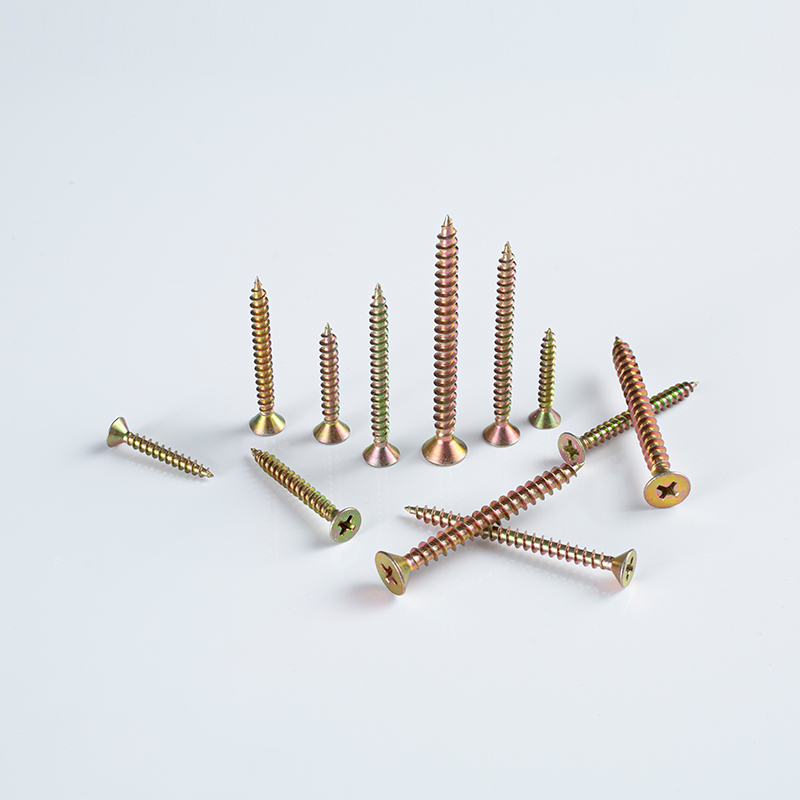 Cross Recess Single Countersunk Fiberboard Screw 8-10x20-75 Z/Y