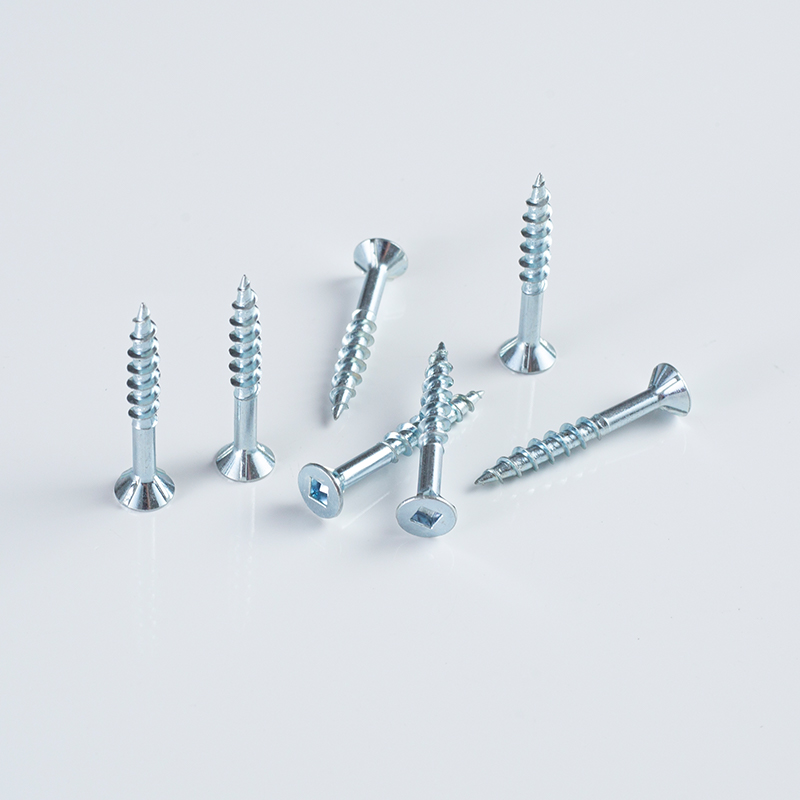 Plastic Board Screw 4.2×32-45 Triple-Stage Blue-White Zinc with Wax