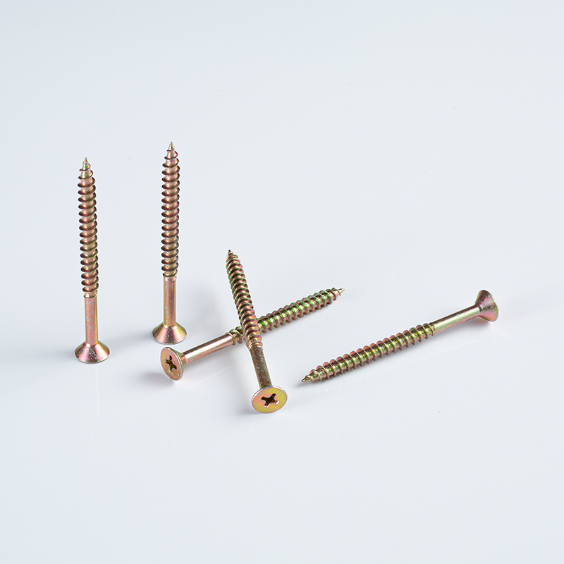 Cross Recess Single Countersunk Fiberboard Screw 10-8x40-100 Z/Y