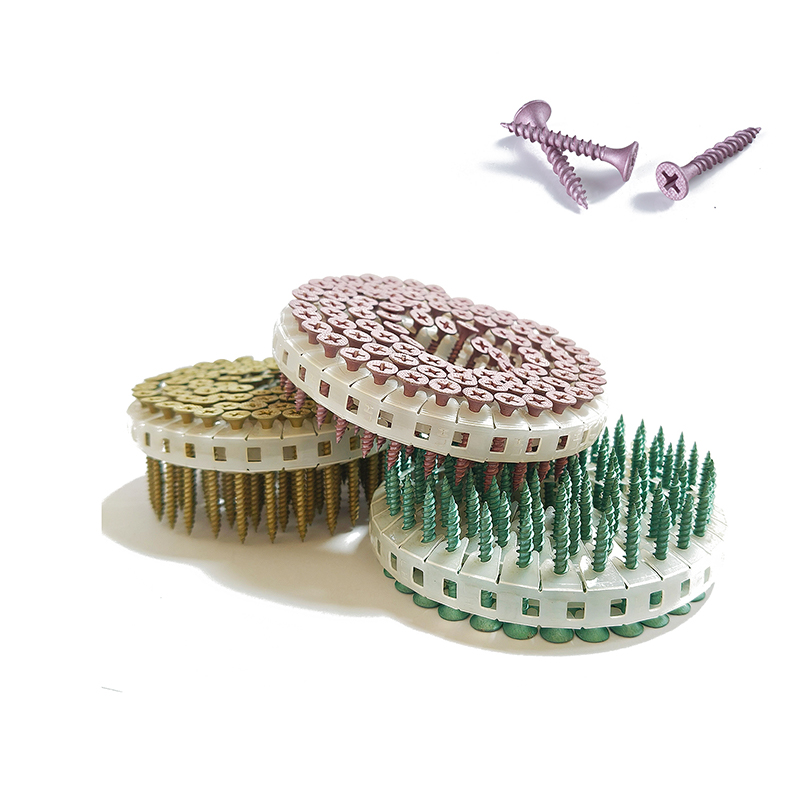 Collated Bugle Head Drywall Screw CS 3.8×25-38 Textured Head